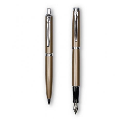 Zestaw Zenith Elegance 60 Pióro wieczne + Długopis, Gold bez etui